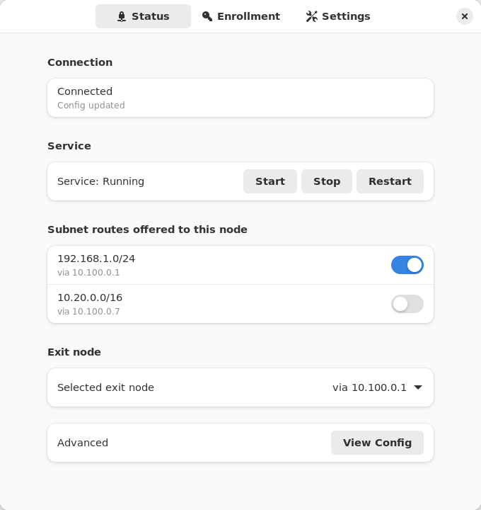 Linux desktop app
